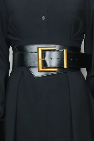 Wide Waist Faux Leather Corset>MICAS Hot