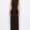 Wrap Tie Sleeveless Maxi Dress>MICAS Clearance