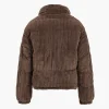 Zipper Corduroy Puffer>MICAS Hot